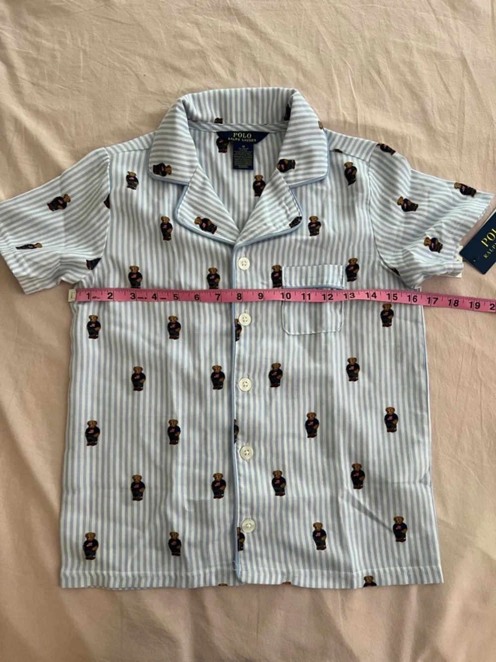 Polo by Ralph Lauren Polo Bear Pajama Set - Picture 2 of 3